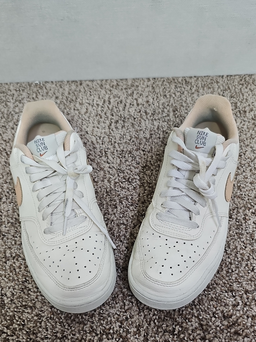 NIKE COURT VISION LOW NN WOMENS SNEAKERS BFPM-07-034 - Picture 1 of 10
